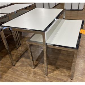 Lot 8

Set of White Steel Framed Tables